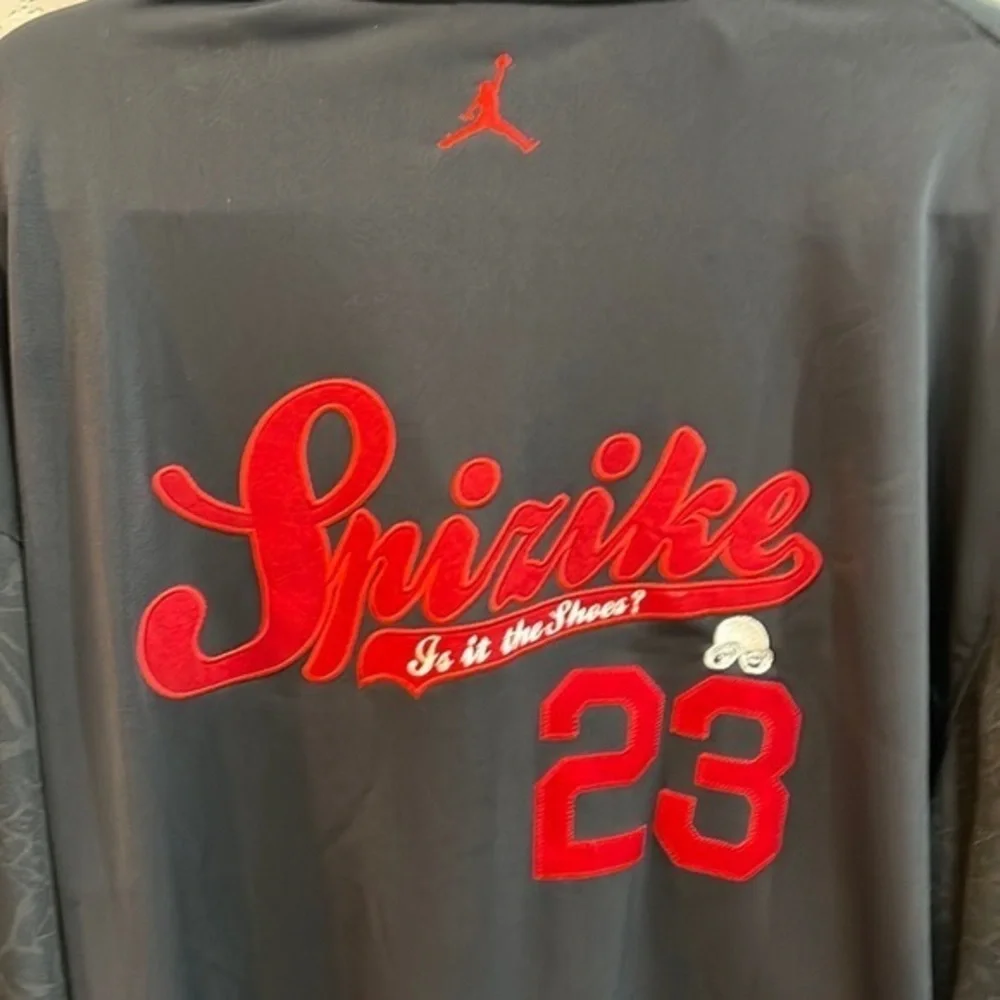 NIKE AIR JORDAN Spizike #23 “Is It The Shoes” Jacket Men’s Size XXL Pre-owned - Picture 6 of 6